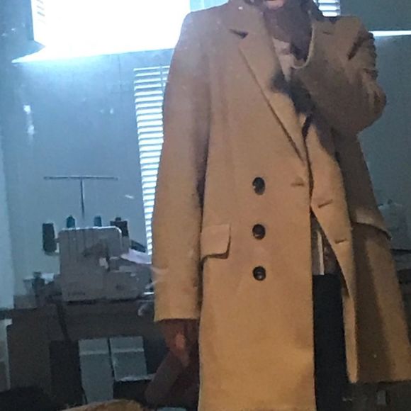 Zara tweed car coat S - Picture 7 of 9